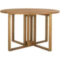 Safavieh 47.24 in. dia. Wales Round Dining Table, Teak PAT7036A